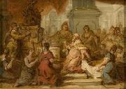 Nicolas VLEUGHELS  The Idolatry of Solomon Nicolas Vleughels